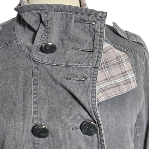 Sound & Matter Vintage Gray  Cropped Jacket - Picture 5 of 9